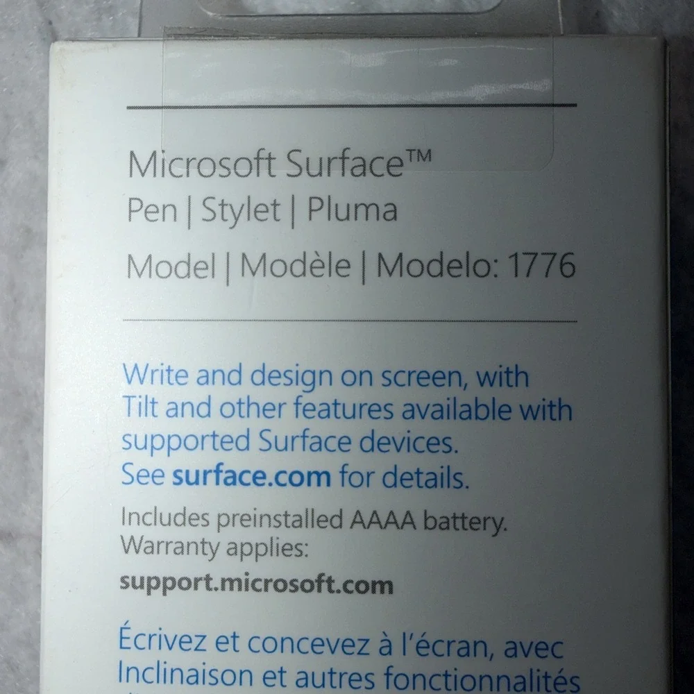 Microsoft Surface‎ 1776 Pen Stylet New In box